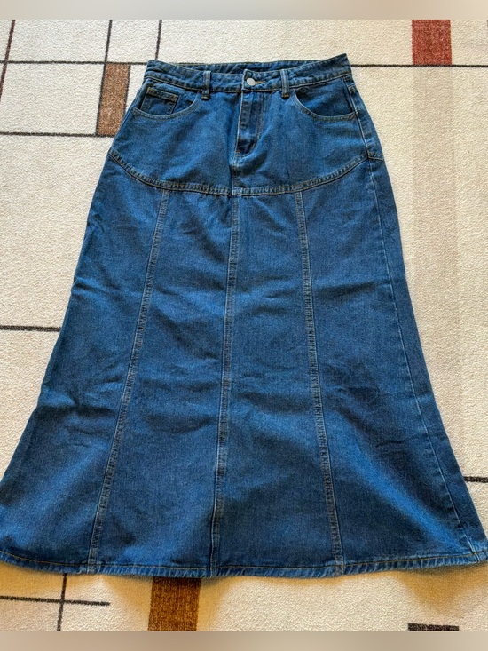 Dresses & Skirts - Women’s Denim A-Line Skirt Large (might fit Medium)